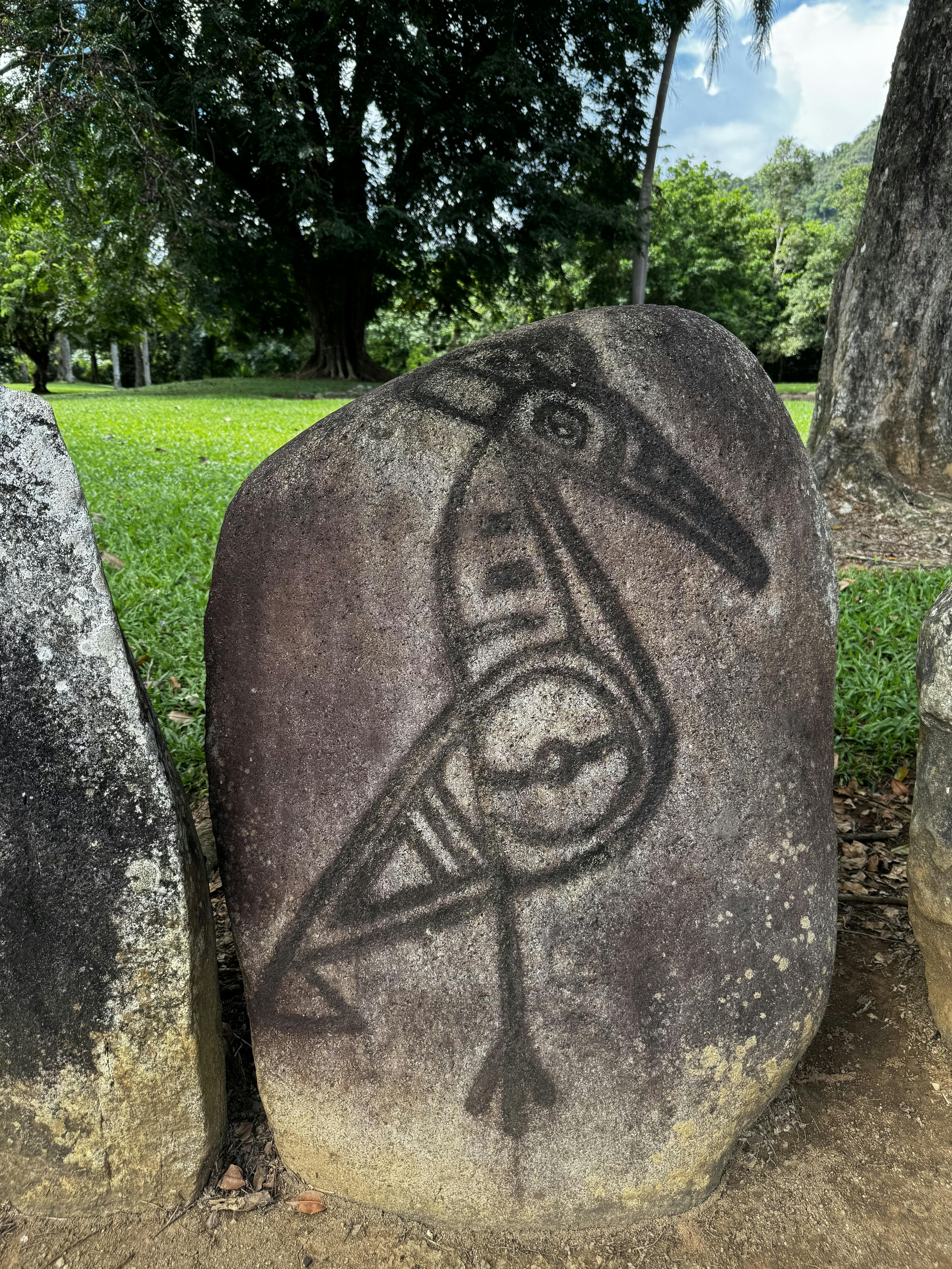 Picture of a Taíno Hieroglyphic